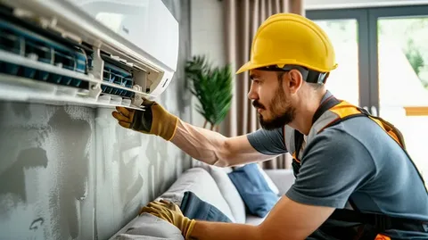 تصليح مكيف في المنزل